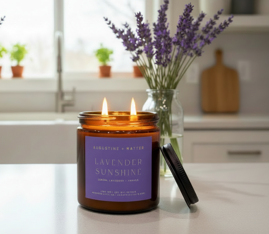 Lavender Sunshine - 12oz Soy Candle