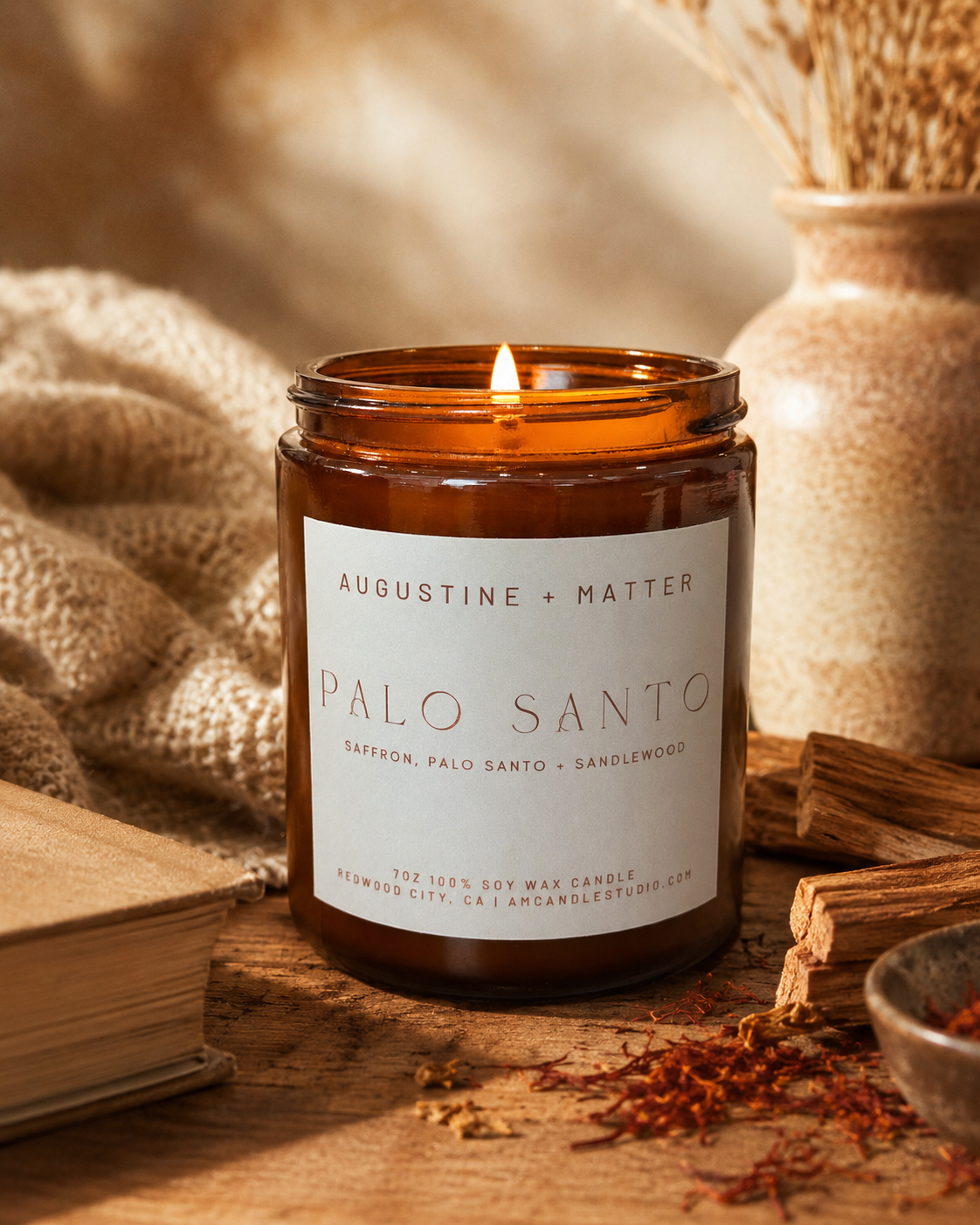 Palo Santo- 7oz Soy Candle