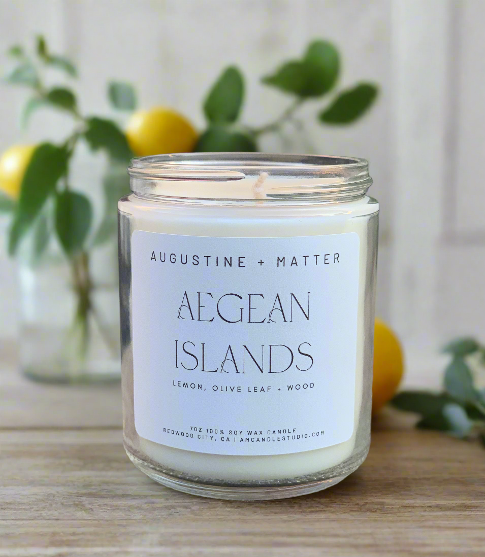 Aegean Islands - 7oz Soy Candle