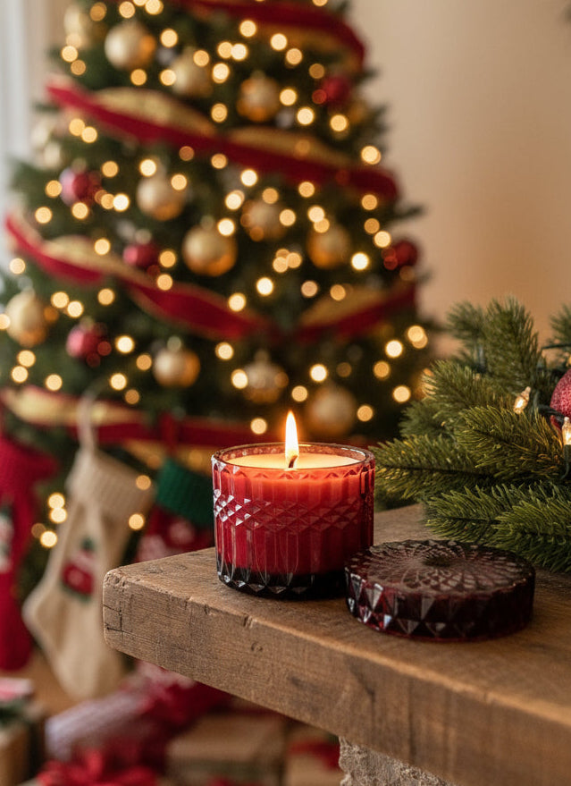 Holiday Decor Candle