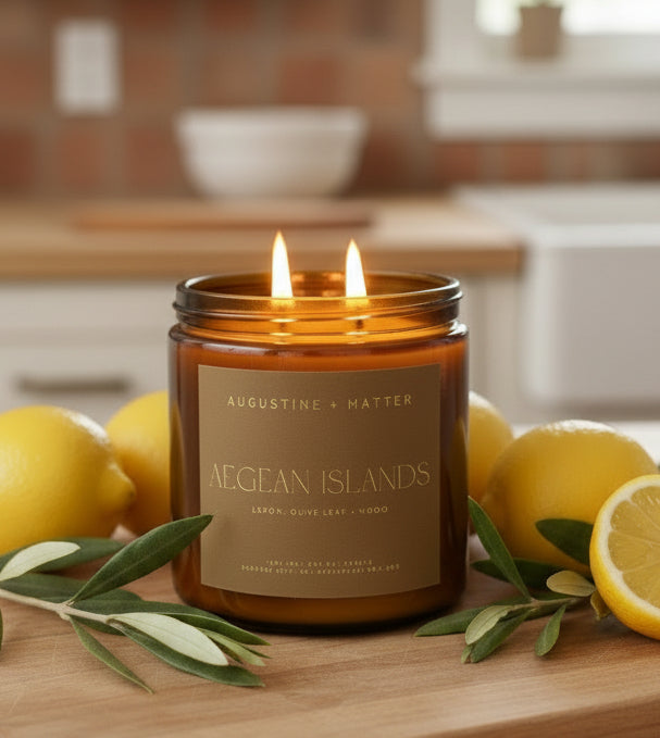 Aegean Islands - 12oz Soy Candle