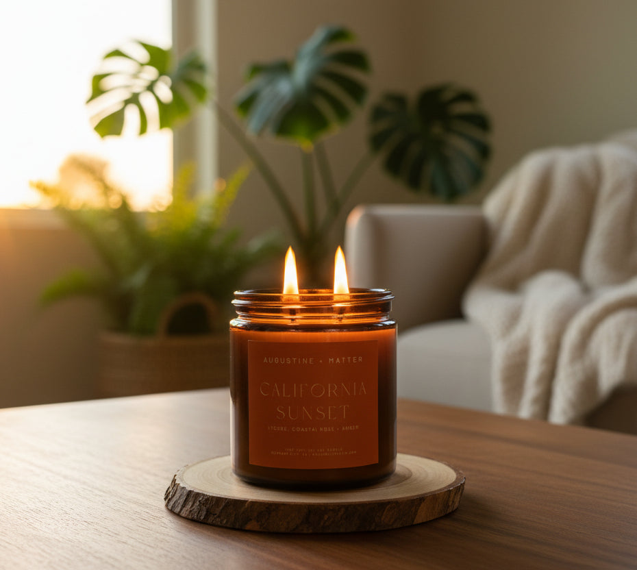 California Sunset- 12oz Soy Candle