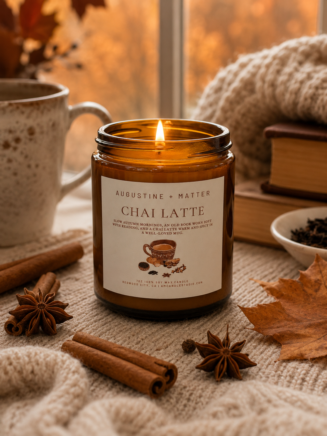Chai Latte - 7oz Soy Candle
