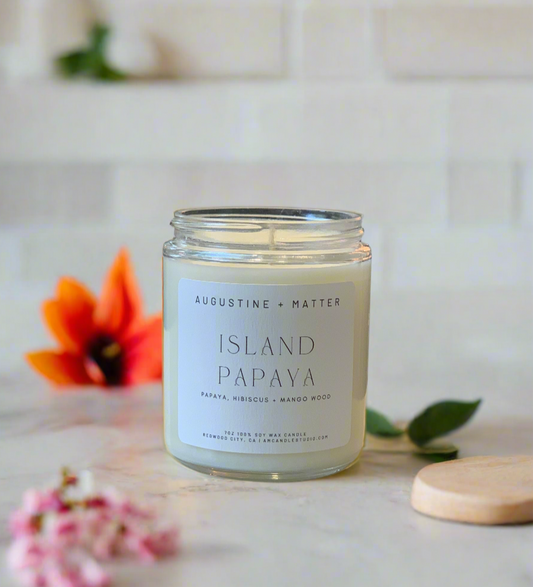 Island Papaya - 7oz Soy Candle