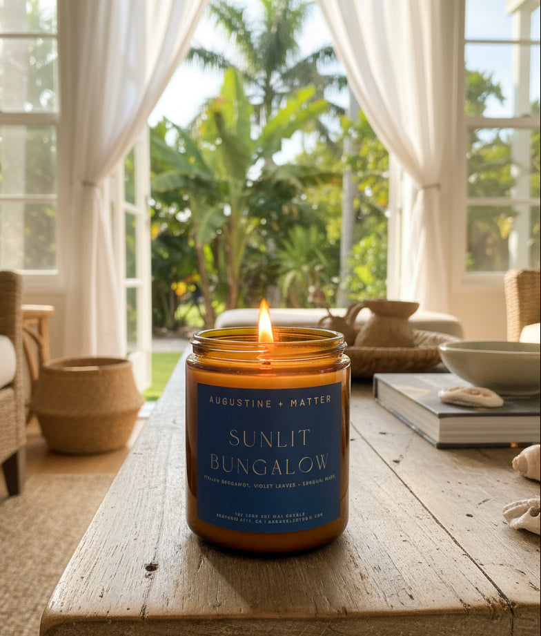 Sunlit Bungalow - 7oz Soy Candle