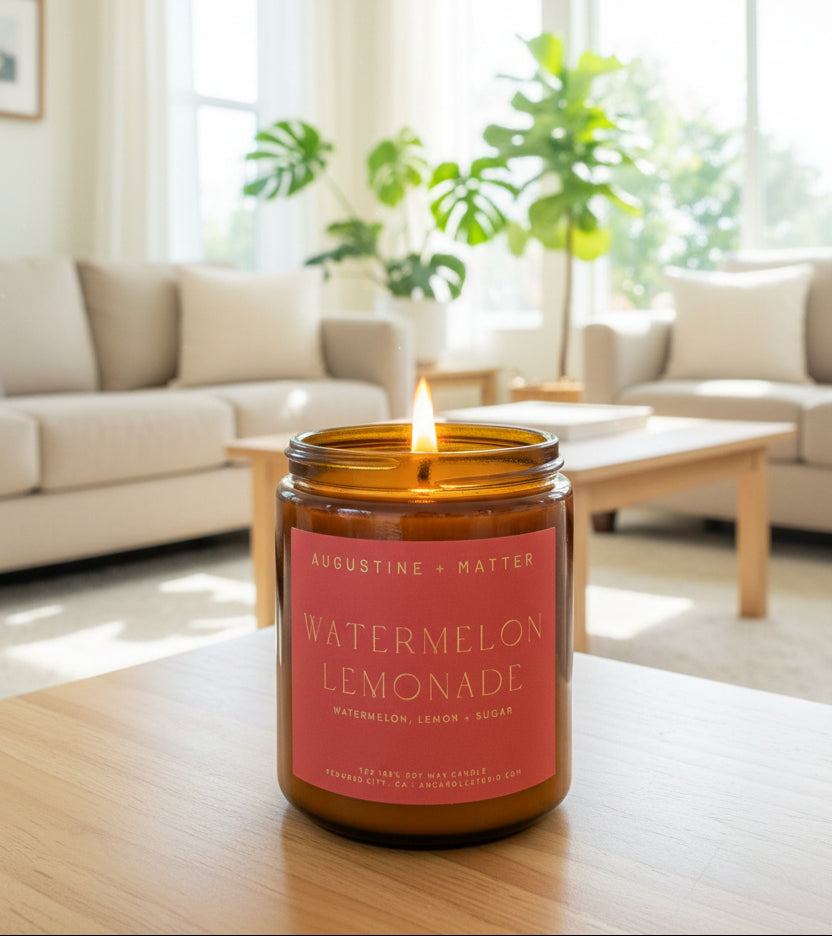 Watermelon Lemonade - 7oz Soy Candle