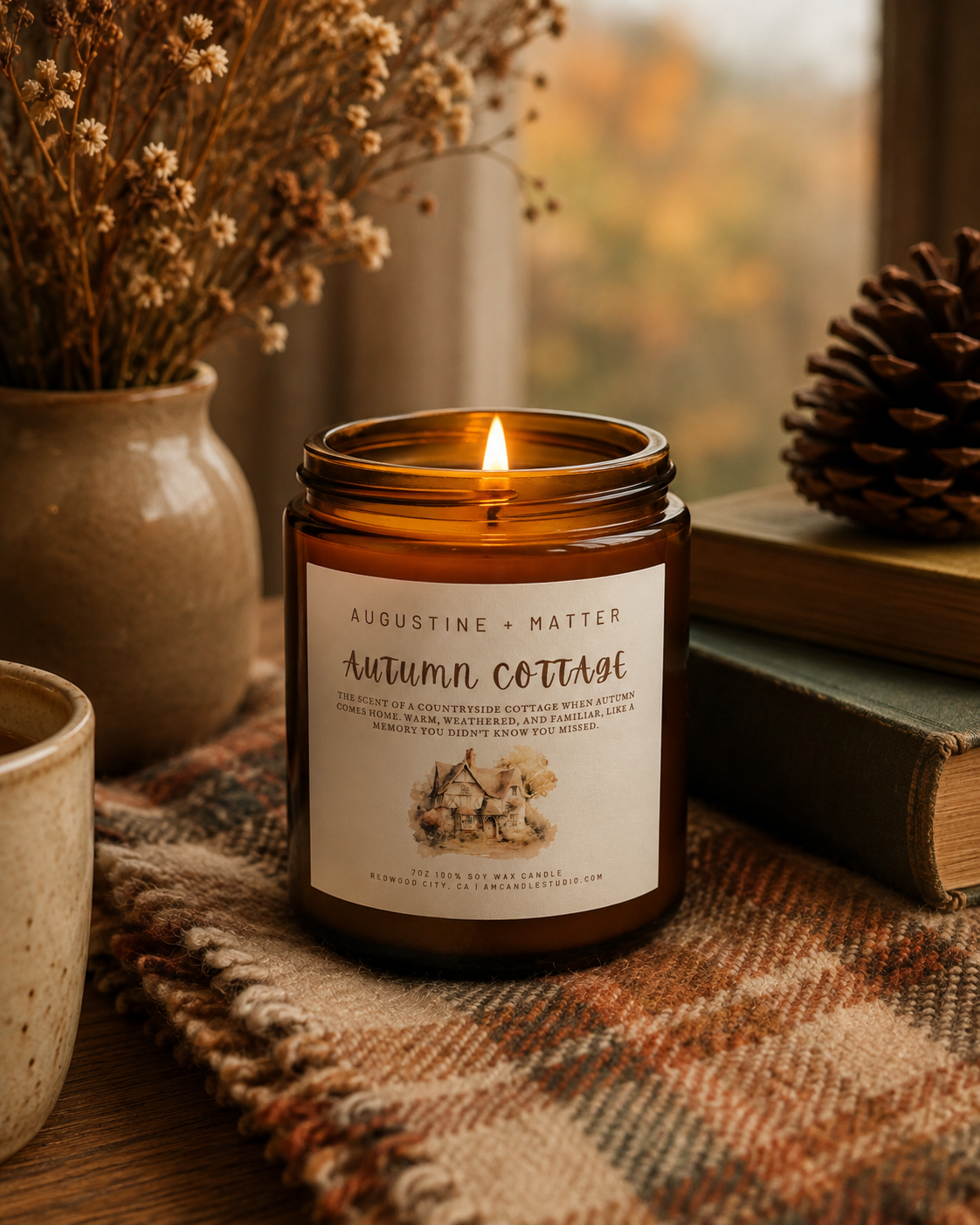 Autumn Cottage - 7oz Soy Candle