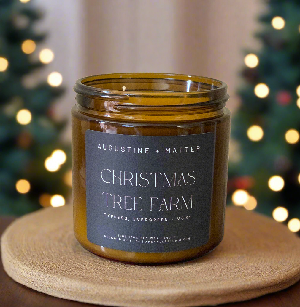 Christmas Tree Farm - 12oz Soy Candle