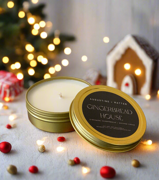 Gingerbread House - 4oz Soy Candle