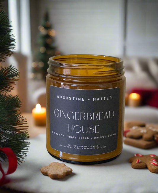 Gingerbread House - 7oz Soy Candle