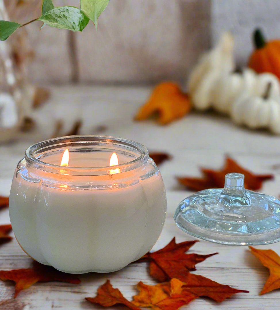 Pumpkin Decor Candle - 14oz Soy Candle