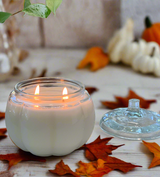 Pumpkin Decor Candle - 14oz Soy Candle