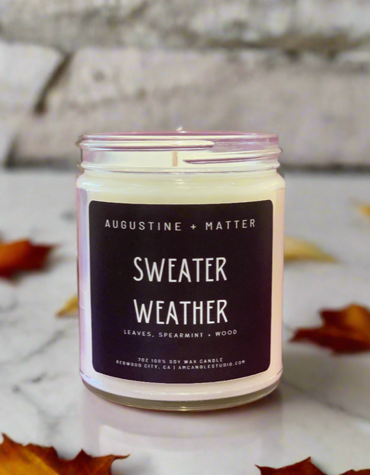 Sweater Weather - 7oz Soy Candle