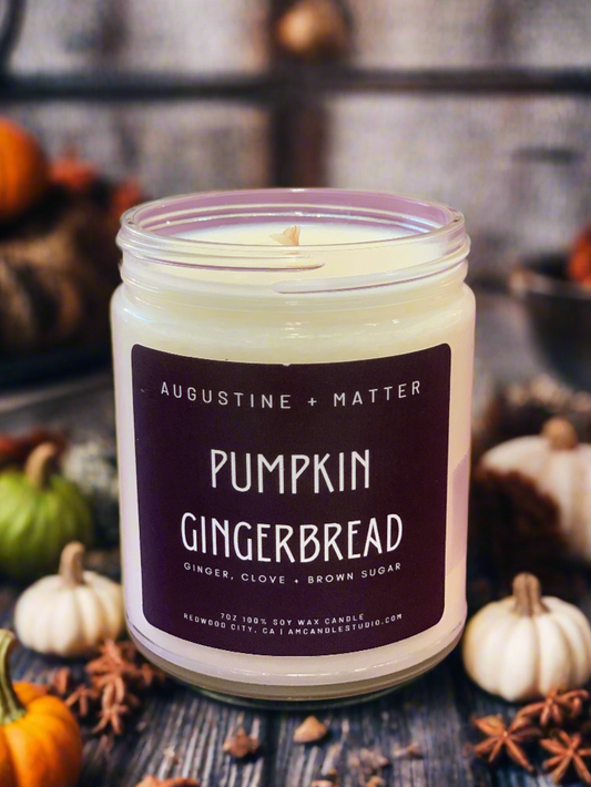 Pumpkin Gingerbread - 7oz Soy Candle