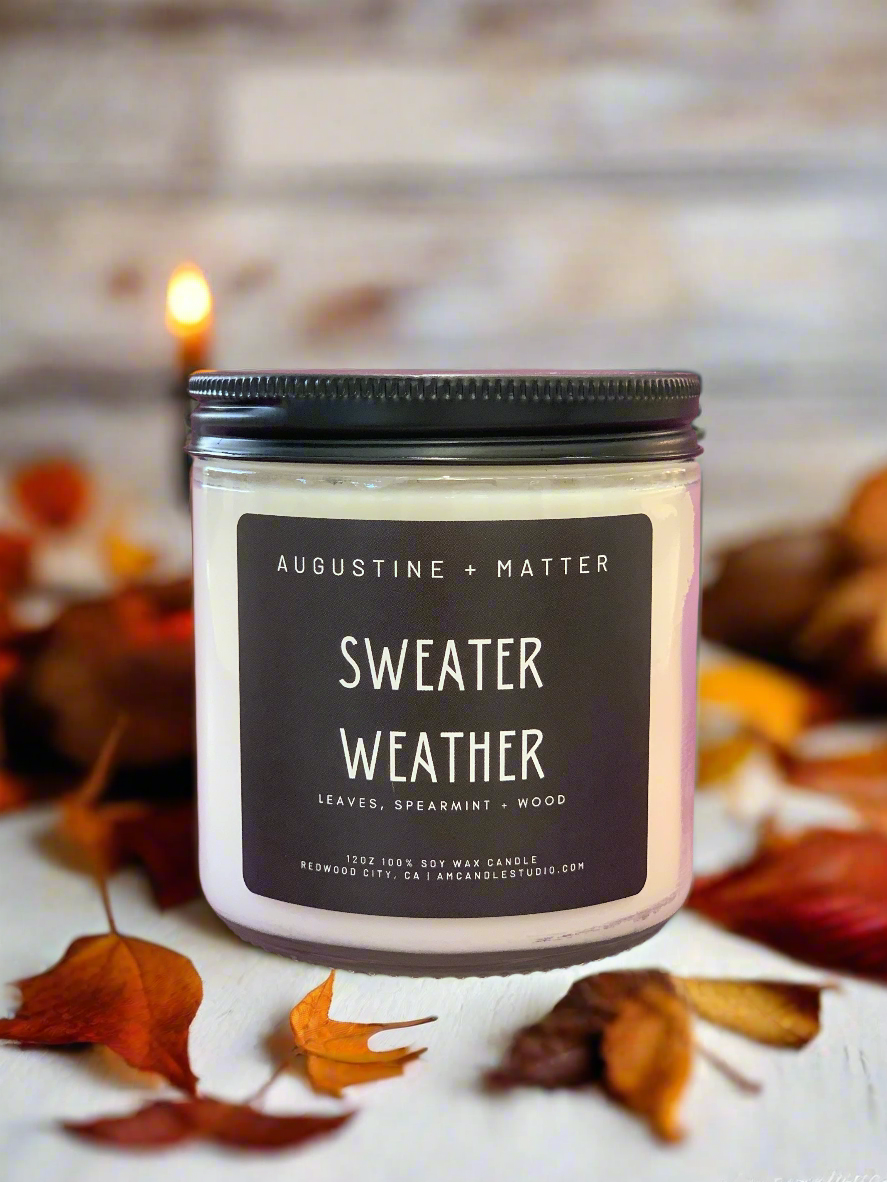 Sweater Weather - 12oz Soy Candle