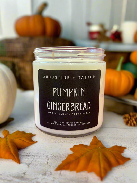 Pumpkin Gingerbread - 12oz Soy Candle