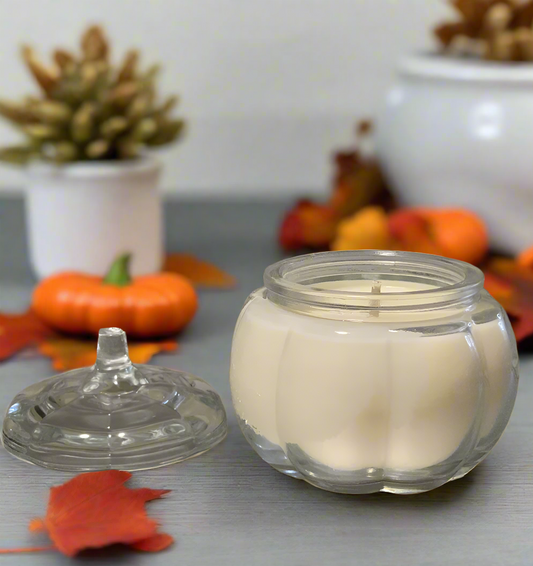 Mini Pumpkin Decor Candle - 5oz Soy Candle